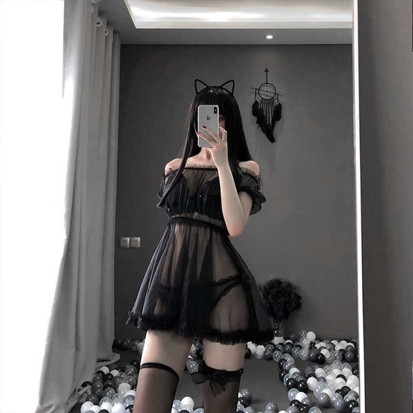 lace sets lingerie women sleep stripper exotic babydoll apparel pajamas set off-shoulder tulle cosplay skirt, Black;white
lace sets lingerie women sleep stripper exotic babydoll apparel pajamas set off-shoulder tulle cosplay skirt, Black;white