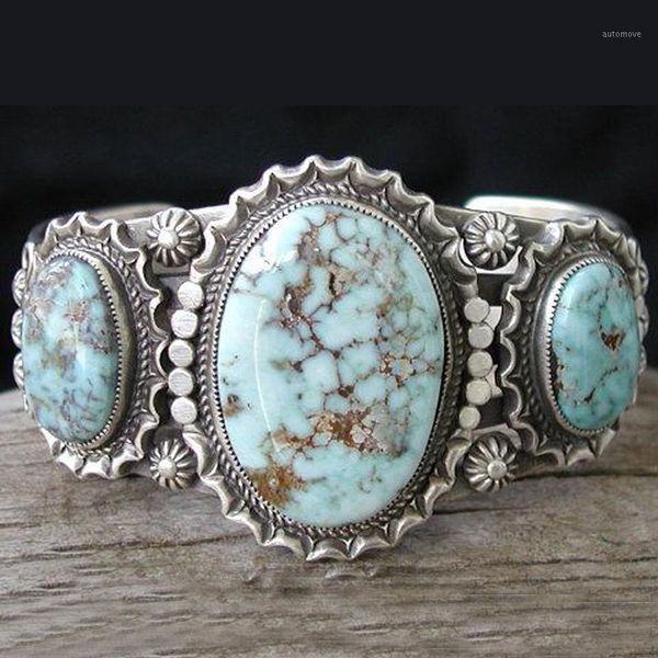 vintage three head stone men ring bohemian jewelry silver color sea blue turquoises carved flower finger rings for women o5q7061, Golden;silver
vintage three head stone men ring bohemian jewelry silver color sea blue turquoises carved flower finger rings for women o5q7061, Golden;silver