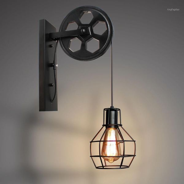 wall lamp european style rural retro nostalgic industrial wind iron pulley lift corridor bedside daily lighting tools1
wall lamp european style rural retro nostalgic industrial wind iron pulley lift corridor bedside daily lighting tools1