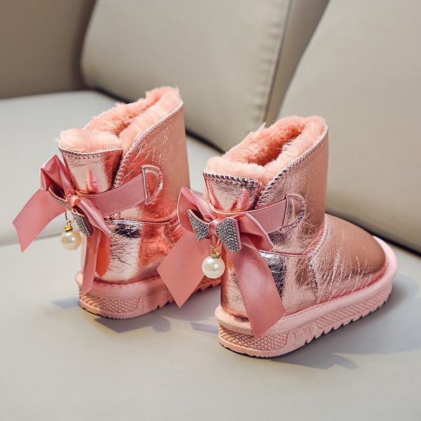 winter children snow pu leather flats fur shoe warm girls waterproof non-slip ankle kids bowknot boots girl zapatos, Black
winter children snow pu leather flats fur shoe warm girls waterproof non-slip ankle kids bowknot boots girl zapatos, Black