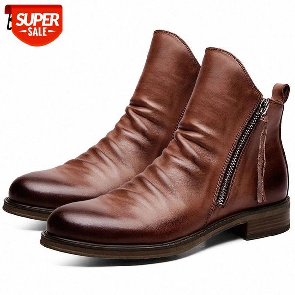 brand men's leather boots italian style men's boots outdoor waterproof ankle classic male casual botas hombre #ut6c
brand men's leather boots italian style men's boots outdoor waterproof ankle classic male casual botas hombre #ut6c