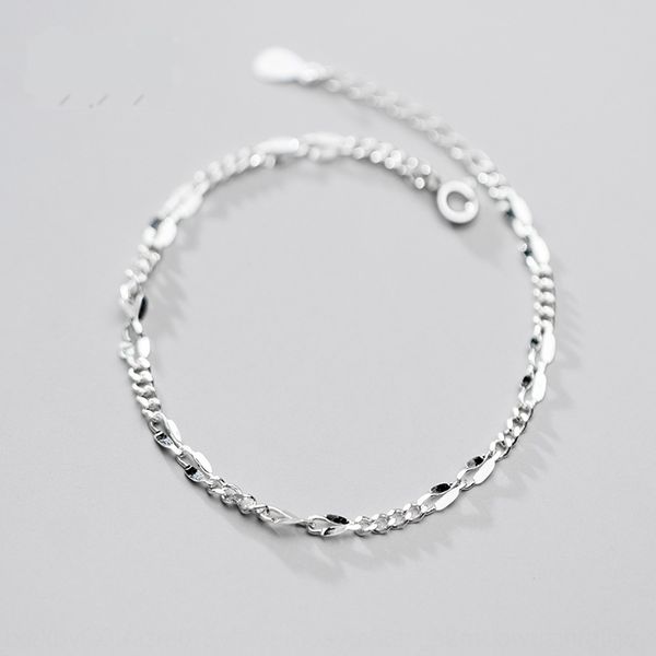 eloge s925 silver female korean version bracelet fashion temperament personality geometric woven chain bracelet jewelry s3579 gwxg5, Golden;silver
eloge s925 silver female korean version bracelet fashion temperament personality geometric woven chain bracelet jewelry s3579 gwxg5, Golden;silver