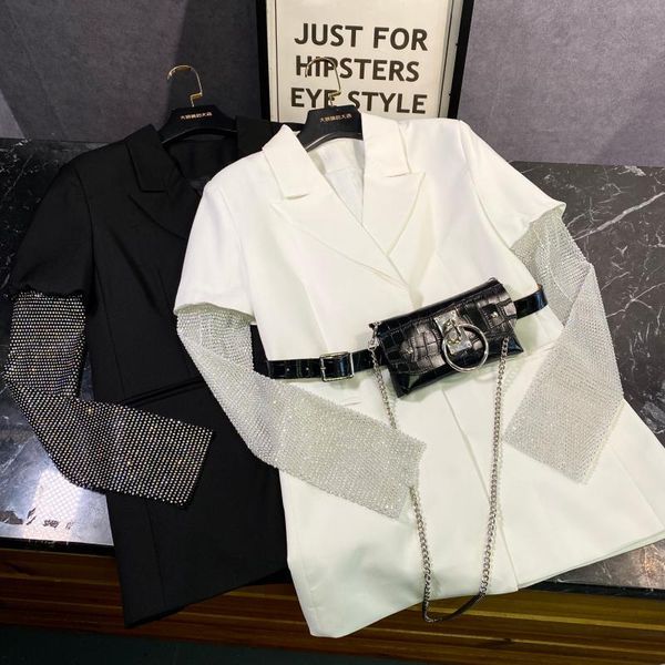 2020 celebrity with new spring bright splicing paragraph designer long sleeve women's jackets wyfz, Black;brown
2020 celebrity with new spring bright splicing paragraph designer long sleeve women's jackets wyfz, Black;brown