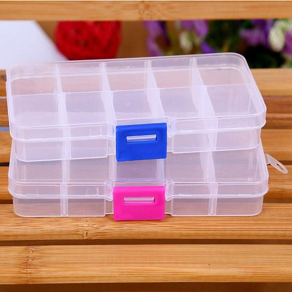 5 colored jewelry box display adjustable 10 cells compartment plastic storage box jewelry tool container beads case diy, Pink;blue
5 colored jewelry box display adjustable 10 cells compartment plastic storage box jewelry tool container beads case diy, Pink;blue