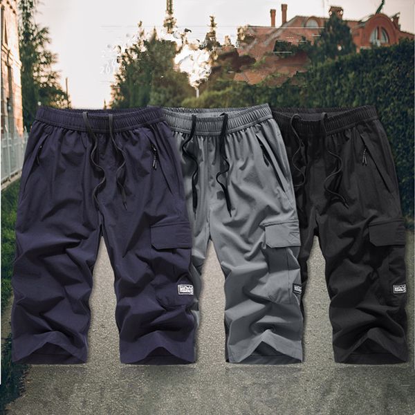 sports capris summer lightweight high elastic outdoor fast drying casual pants men's running fitness training shorts, Black
sports capris summer lightweight high elastic outdoor fast drying casual pants men's running fitness training shorts, Black