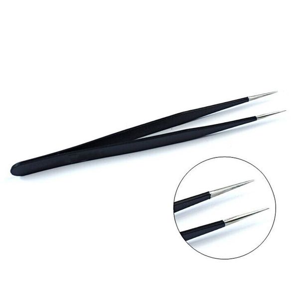 nail rhinestones sequins picking tweezers anti-static manicure straight/curved nipper beauty eyelash nipper tools tweez jllela, Silver
nail rhinestones sequins picking tweezers anti-static manicure straight/curved nipper beauty eyelash nipper tools tweez jllela, Silver