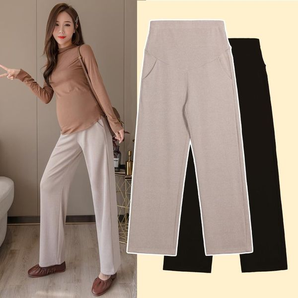 992# autumn thick maternity full long pants adjustable belly straight loose pants clothes for pregnant women pregnancy trousers, White
992# autumn thick maternity full long pants adjustable belly straight loose pants clothes for pregnant women pregnancy trousers, White