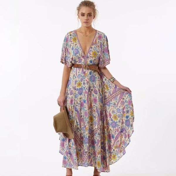 lovebird ретро boho maxi платье женщины 2019 лето с длинным рукавом v шеи chic сексуальное платье дамы большой подол цветочные печати пляж д, Black;gray
lovebird ретро boho maxi платье женщины 2019 лето с длинным рукавом v шеи chic сексуальное платье дамы большой подол цветочные печати пляж д, Black;gray