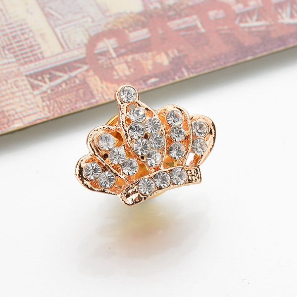 yada fashion cute small crown pins&brooches for women men clothes scarf buckle collar jewelry pins gold-color brooches bh200008, Gray
yada fashion cute small crown pins&brooches for women men clothes scarf buckle collar jewelry pins gold-color brooches bh200008, Gray