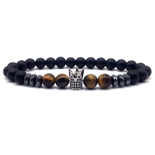 charm bracelets men bracelet jewelry luxury pave cz silver /golden crown tiger eye beads strand male pulsera hombre joyas, Golden;silver
charm bracelets men bracelet jewelry luxury pave cz silver /golden crown tiger eye beads strand male pulsera hombre joyas, Golden;silver