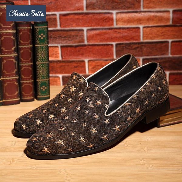 christia bella designer star men loafers british cow suede leather men party shoes casual smoking slippers slip on flats male, Black
christia bella designer star men loafers british cow suede leather men party shoes casual smoking slippers slip on flats male, Black