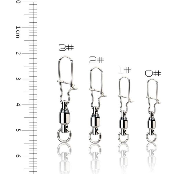 20pcs/lot swivels fishing stainless steel rolling swivel ball bearing swivel with snap fishhook lure tackle for sea fishing wmtzeg xhlove
20pcs/lot swivels fishing stainless steel rolling swivel ball bearing swivel with snap fishhook lure tackle for sea fishing wmtzeg xhlove