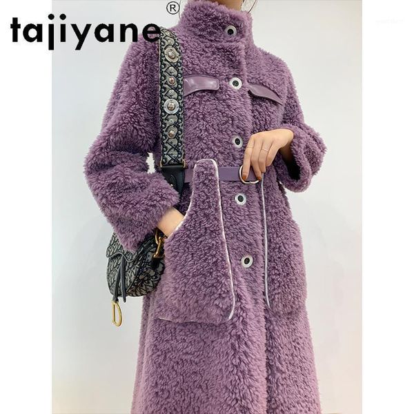 tajiyane winter coats for women real fur coat woman 100%wool jacket women's sheep shearing jackets long parkas abrigos tn12271, Black
tajiyane winter coats for women real fur coat woman 100%wool jacket women's sheep shearing jackets long parkas abrigos tn12271, Black