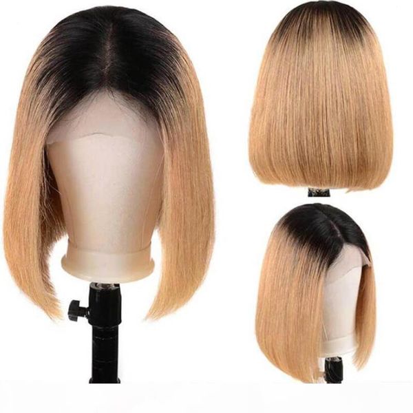 1b 27 ombre color 13x4 straight lace front human hair wigs 150% remy bob lace front wigs short brazilian, Black;brown
1b 27 ombre color 13x4 straight lace front human hair wigs 150% remy bob lace front wigs short brazilian, Black;brown