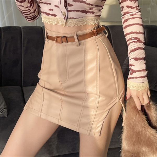 2021 new vintage spring all-match black khaki 2 colour plutonium leather female slit thin waist high wrapped hip-to-line skirt oj9c
2021 new vintage spring all-match black khaki 2 colour plutonium leather female slit thin waist high wrapped hip-to-line skirt oj9c