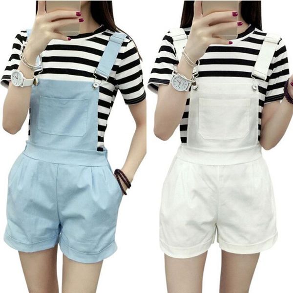 women elastic waist dungarees linen cotton pockets rompers playsuit strap shorts pants drop shipping good quality, Black;white
women elastic waist dungarees linen cotton pockets rompers playsuit strap shorts pants drop shipping good quality, Black;white