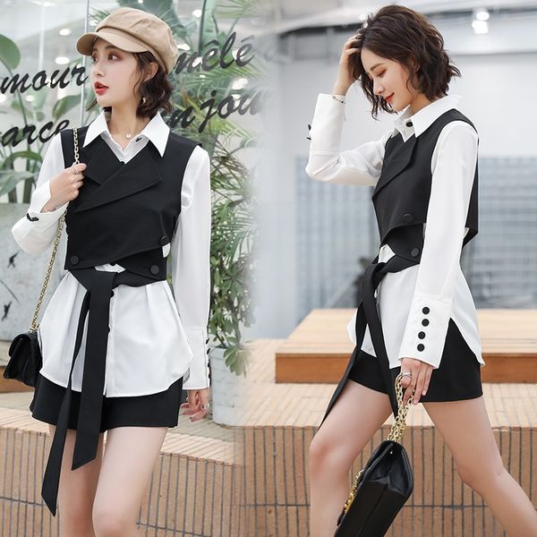 xv9kf women's shirt set vest shirtwhite shirt2020 spring and autumn new red design care white net suit foreign style three-piece shir, Gray
xv9kf women's shirt set vest shirtwhite shirt2020 spring and autumn new red design care white net suit foreign style three-piece shir, Gray