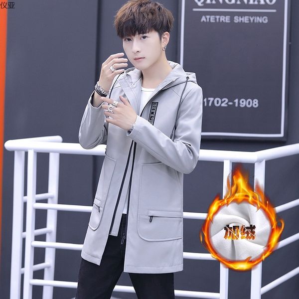 winter windbreaker medium length casual thin men's youth hooded coat cape, Tan;black
winter windbreaker medium length casual thin men's youth hooded coat cape, Tan;black