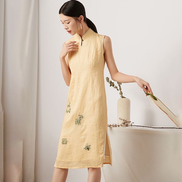 2020 летом новый улучшенный стиль republic dressembroidered платье cheongsam вышивки рукавов национальный стиль жилет-линии платье gftvx, Black;gray
2020 летом новый улучшенный стиль republic dressembroidered платье cheongsam вышивки рукавов национальный стиль жилет-линии платье gftvx, Black;gray
