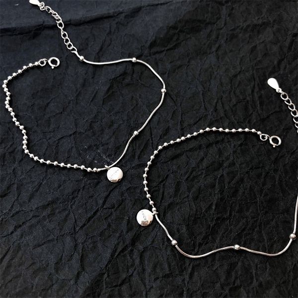 dzib2 s925 sterling bracelet national female doudou letter lucky bracelet silver design version minority korean anklet simple personality st, Golden;silver
dzib2 s925 sterling bracelet national female doudou letter lucky bracelet silver design version minority korean anklet simple personality st, Golden;silver