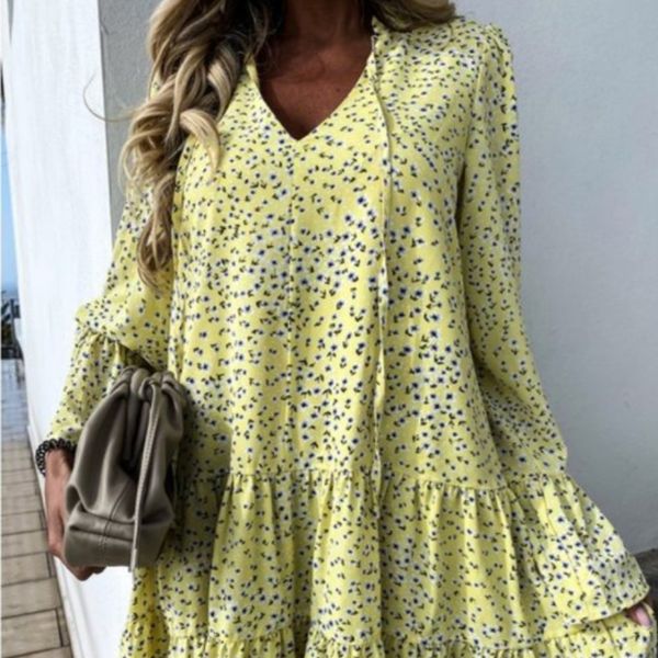 hltra 2020 colors autumn new women's small dress long sleeve long 3 cross-mirror chrysanthemum dress 6 yards 8frj0, Black;gray
hltra 2020 colors autumn new women's small dress long sleeve long 3 cross-mirror chrysanthemum dress 6 yards 8frj0, Black;gray