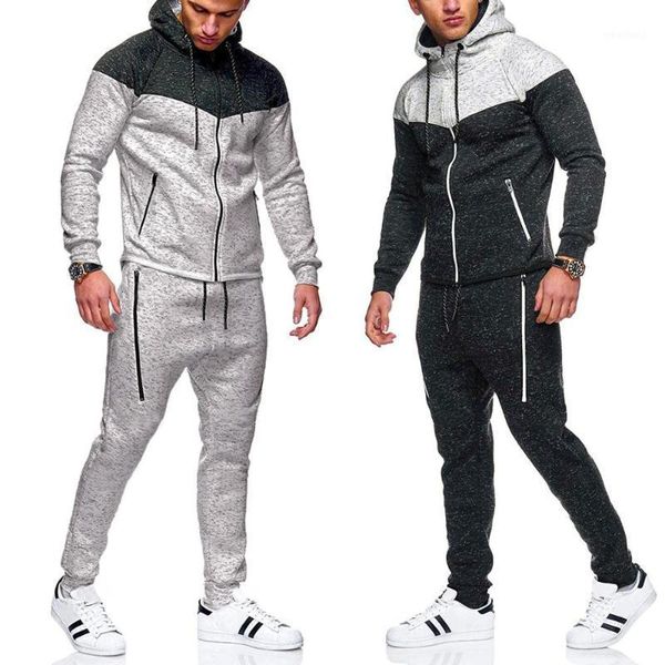 new men's fashion stitching sports suit men's casual sports cardigan two-piece fashion trend casual wear running training suit1, Gray
new men's fashion stitching sports suit men's casual sports cardigan two-piece fashion trend casual wear running training suit1, Gray