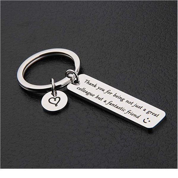 stainless steel charm keychain engraved thank you colleague fantastic friend key ring women men company colleague keyri jllbap, Black
stainless steel charm keychain engraved thank you colleague fantastic friend key ring women men company colleague keyri jllbap, Black