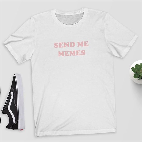 send me memes t shirt women funny tee graphic shirt tumble t clothing crewneck fashion 3xl plus size t drop ship, White
send me memes t shirt women funny tee graphic shirt tumble t clothing crewneck fashion 3xl plus size t drop ship, White