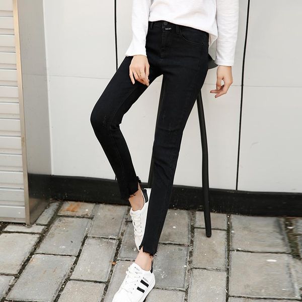 women's jeans for women black high waist woman elastic plus size stretch female washed denim skinny pencil pants, Blue
women's jeans for women black high waist woman elastic plus size stretch female washed denim skinny pencil pants, Blue