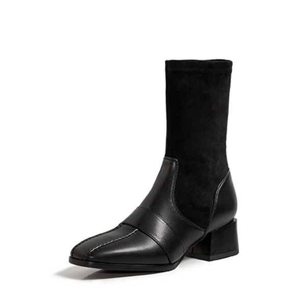 2021 the new casual square style toe ankle fashionable black asco strain medium with thick heels motorcycle boots women's shoes 64os
2021 the new casual square style toe ankle fashionable black asco strain medium with thick heels motorcycle boots women's shoes 64os