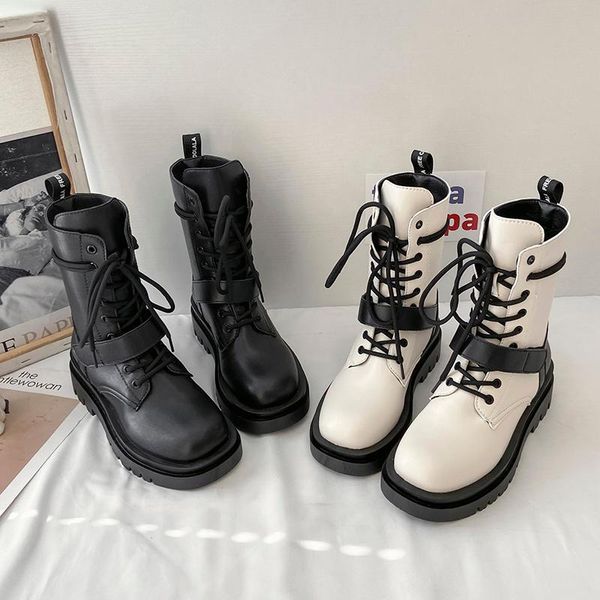 lolita boots round toe booties ladies lace up summer women's shoes luxury designer flat heel med fashion rubber autumn ankle, Black
lolita boots round toe booties ladies lace up summer women's shoes luxury designer flat heel med fashion rubber autumn ankle, Black