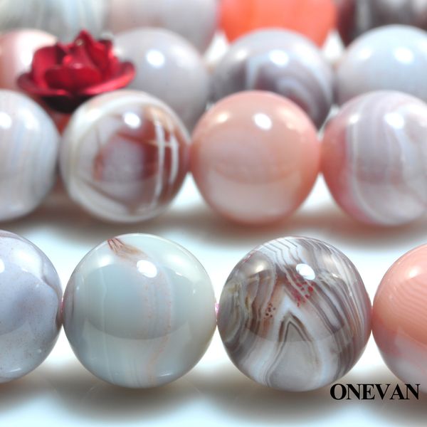 onevan natural pink botswana agate beads smooth round loose stone diy bracelet necklace jewelry making gemstone gift design q1106
onevan natural pink botswana agate beads smooth round loose stone diy bracelet necklace jewelry making gemstone gift design q1106