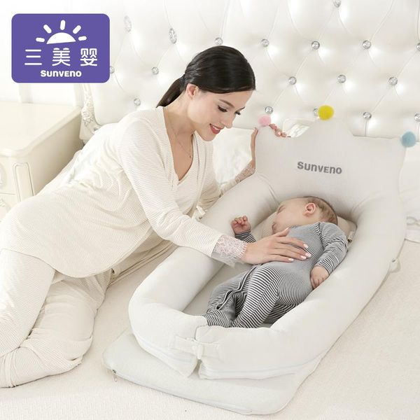 2021 new portable baby with bed anti-pressure multifunctional infant newborn bionic mattress breathable skin baby travel bed
2021 new portable baby with bed anti-pressure multifunctional infant newborn bionic mattress breathable skin baby travel bed