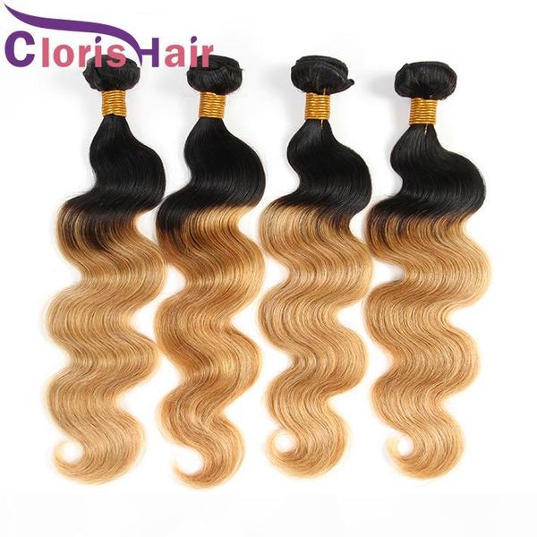 two tone 1b 27 ombre weaves raw indian peruvian virgin hair 3 bundles colored honey blonde body wave human hair extensiones de cabello, Black
two tone 1b 27 ombre weaves raw indian peruvian virgin hair 3 bundles colored honey blonde body wave human hair extensiones de cabello, Black
