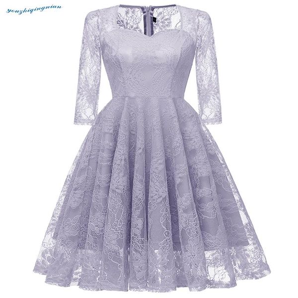 2020the new fall collection comes in a high-end dress with seven sleeves and a violet v-neck for parties and weddings, Black;gray
2020the new fall collection comes in a high-end dress with seven sleeves and a violet v-neck for parties and weddings, Black;gray