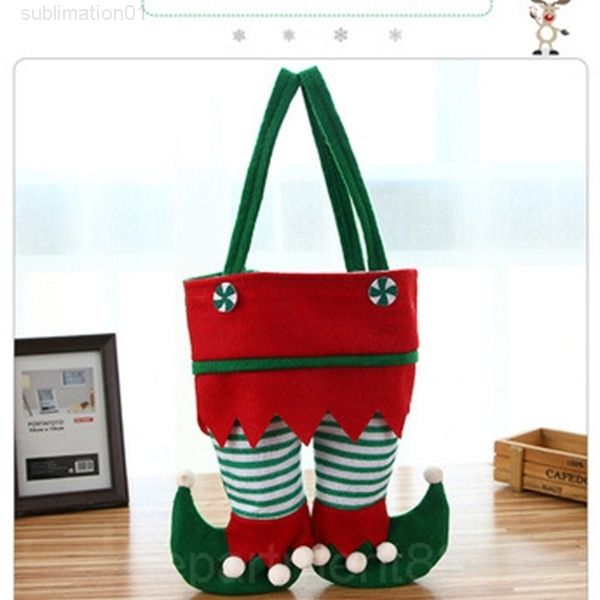 a-new design 22*26cm non woven fabric christmas elf pants stocking candy bag kids x-mas party decoration ornament gift
a-new design 22*26cm non woven fabric christmas elf pants stocking candy bag kids x-mas party decoration ornament gift