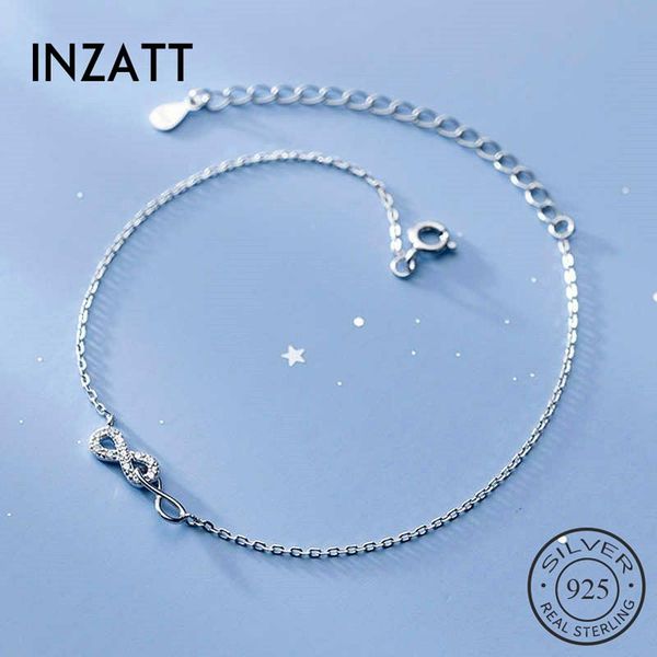 inzareal 925 sterling silver zircon infinity anklet for fashion women party cute fine jewelry minimalist accessories gift, Red;blue
inzareal 925 sterling silver zircon infinity anklet for fashion women party cute fine jewelry minimalist accessories gift, Red;blue