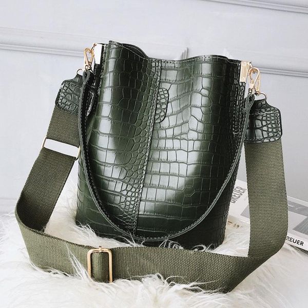 fashion women's handbag new women's crocodile pattern solid pu leather shoulder bags female large capacity crossbody bags
fashion women's handbag new women's crocodile pattern solid pu leather shoulder bags female large capacity crossbody bags