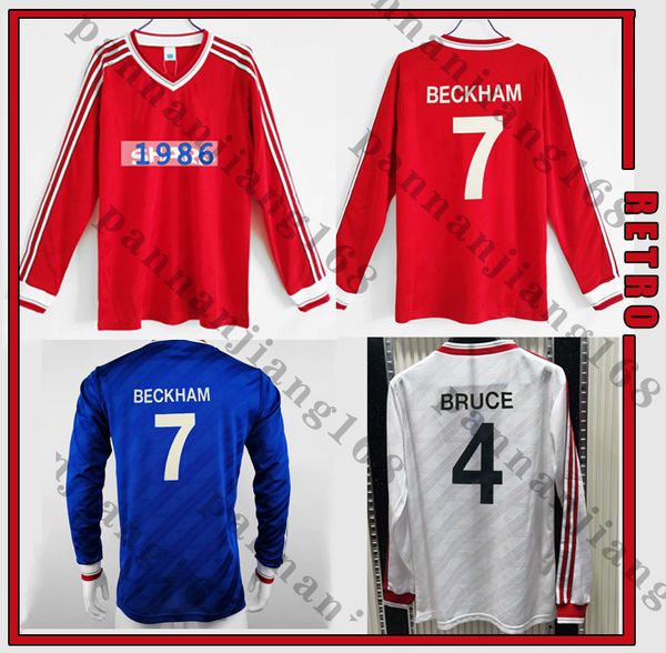 long sleeve red white blue man retro soccer jersey united 1986 cantona #7 giggs utd ronaldo beckham 86 classic vintagefootball shirts, Black;yellow
long sleeve red white blue man retro soccer jersey united 1986 cantona #7 giggs utd ronaldo beckham 86 classic vintagefootball shirts, Black;yellow