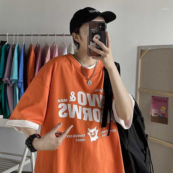 korean style cool loose casual men t-shirt long style plus size cotton t-shirt half sleeve round neck letter printed hip tee1, White;black
korean style cool loose casual men t-shirt long style plus size cotton t-shirt half sleeve round neck letter printed hip tee1, White;black