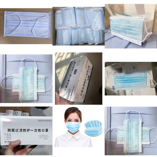 outdoor disposable mask printing women's three-layer non-woven 2020 face dust masks electrostat s2k1
outdoor disposable mask printing women's three-layer non-woven 2020 face dust masks electrostat s2k1