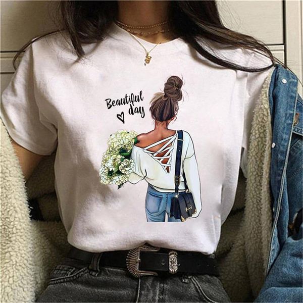 summer woman tshirts flower girl beautiful day print harajuku ropa mujer white female t shirt
summer woman tshirts flower girl beautiful day print harajuku ropa mujer white female t shirt