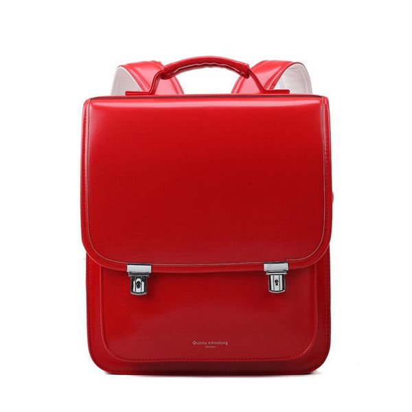 japan school bag for kid orthopedic backpack children school students bookbags pu randoseru metal buckle solid color school bags y200706
japan school bag for kid orthopedic backpack children school students bookbags pu randoseru metal buckle solid color school bags y200706