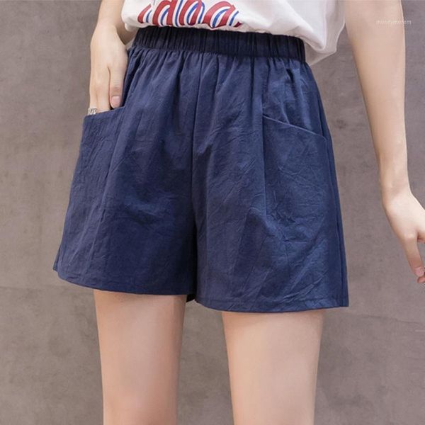 women's shorts women solid color high waist wide leg trendy harajuku clothes womens summer elastic girl simple linen loose #4.161, White;black
women's shorts women solid color high waist wide leg trendy harajuku clothes womens summer elastic girl simple linen loose #4.161, White;black