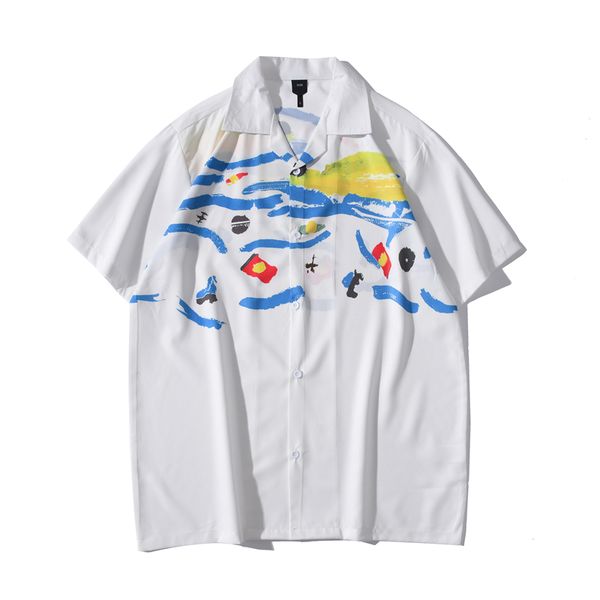 white graffiti hawaiian shirts street men's polo shirt summer light weight cool material blouse male, White;black
white graffiti hawaiian shirts street men's polo shirt summer light weight cool material blouse male, White;black