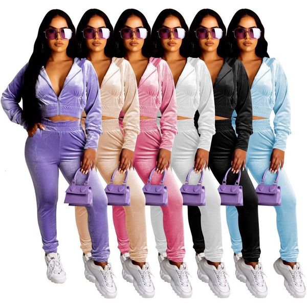m5189-winter clothes for women long sleeve velvet tracksuit crop hoodie two piece pants set
m5189-winter clothes for women long sleeve velvet tracksuit crop hoodie two piece pants set