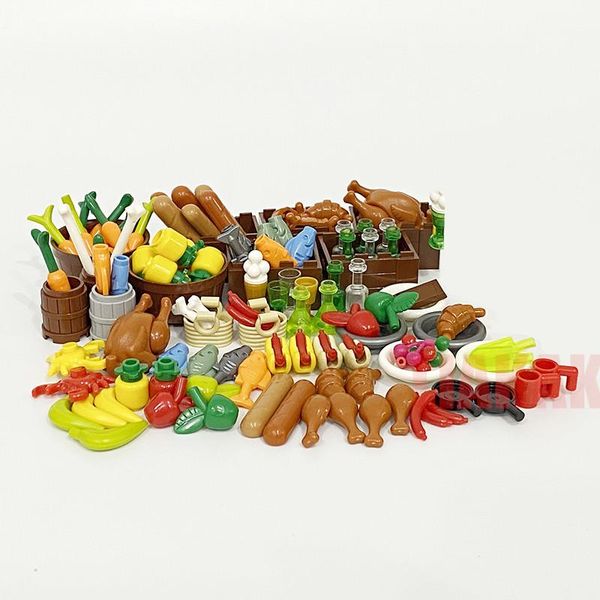 full set building blocks city food accessories fish fruit chicken dog diy toys figure moc parts compatible friends bricks sqcbbo
full set building blocks city food accessories fish fruit chicken dog diy toys figure moc parts compatible friends bricks sqcbbo