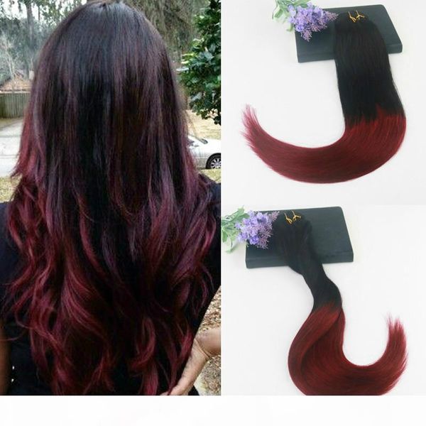 straight hair 14-24" 7pcs 120gram ombre color #1b#99j brazilian remy hair extensions full set cilp on hair extensions ing, Black;brown
straight hair 14-24" 7pcs 120gram ombre color #1b#99j brazilian remy hair extensions full set cilp on hair extensions ing, Black;brown