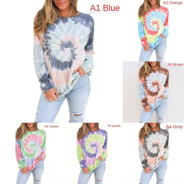 ovcrf 2020 autumn and winter new sweater women's color gradient long sleeve tie-dyed loose sweater neck round wqfr9, Black
ovcrf 2020 autumn and winter new sweater women's color gradient long sleeve tie-dyed loose sweater neck round wqfr9, Black