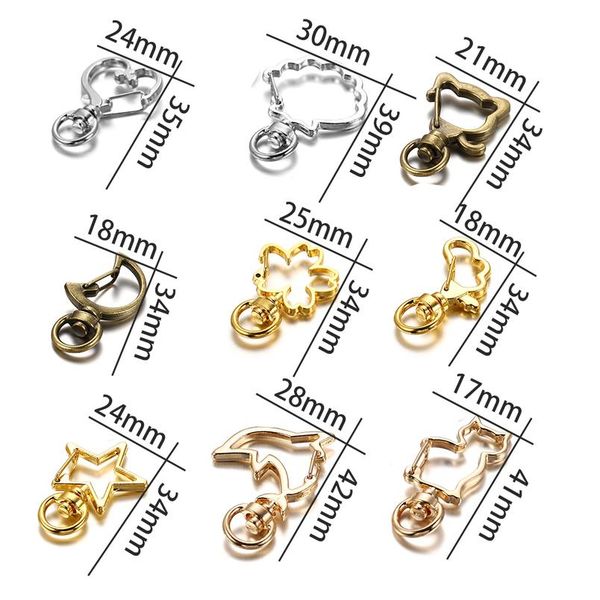 5pcs/lot mix color keychain moon dog cat dolphins cloud heart key chain diy for jewelry making findings accessories jlljes, Silver
5pcs/lot mix color keychain moon dog cat dolphins cloud heart key chain diy for jewelry making findings accessories jlljes, Silver